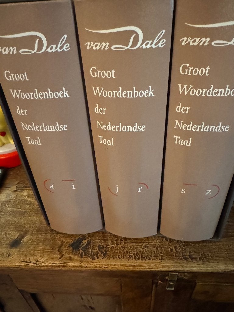 Woordenboeken, Nederlands, Van Dale, Ophalen, Gelezen