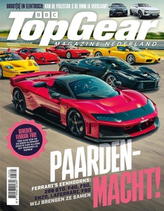 Topgear 243 2025 ( NL ) : Ferrari - Hyundai Ioniq 6 N - BMW, Ophalen of Verzenden, Gelezen, Algemeen