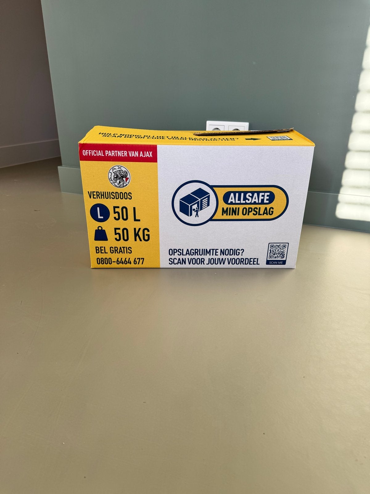 Tientallen verhuisdozen 50L/50KG - Allsafe Mini Opslag, Doos, Minder dan 35 cm, Minder dan 50 cm, Ophalen of Verzenden