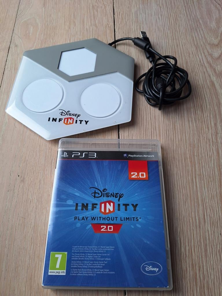 Disney Infinity 2.0 PS3 Starter Pack met Aladdin figuren, Avontuur en Actie, 2 spelers, Eén computer, Ophalen of Verzenden