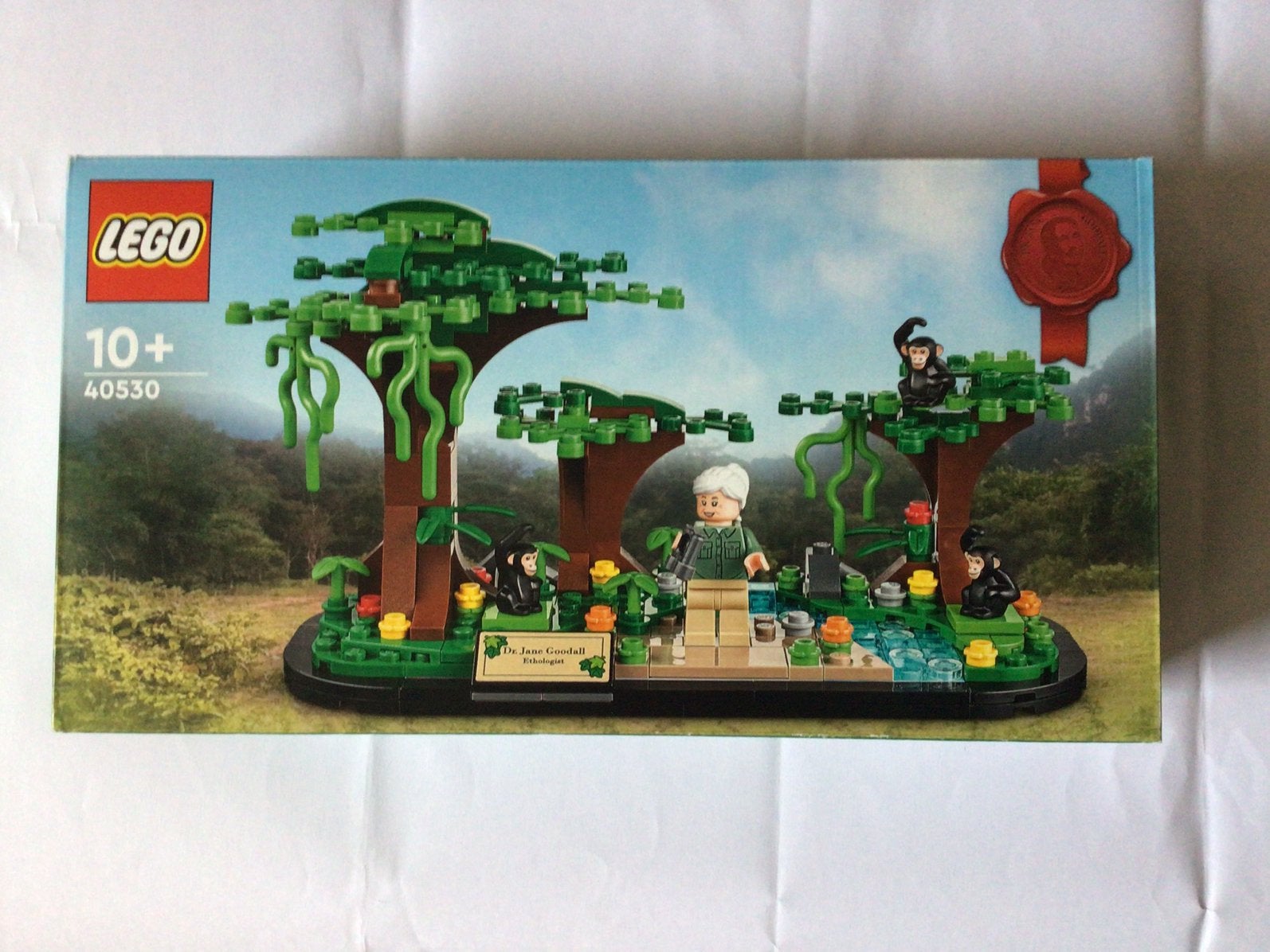 Eerbetoon aan Jane Goodall - Lego - 40530 NIEUW SEALED, Kinderen en Baby's, Speelgoed | Duplo en Lego, Lego, Nieuw, Ophalen of Verzenden