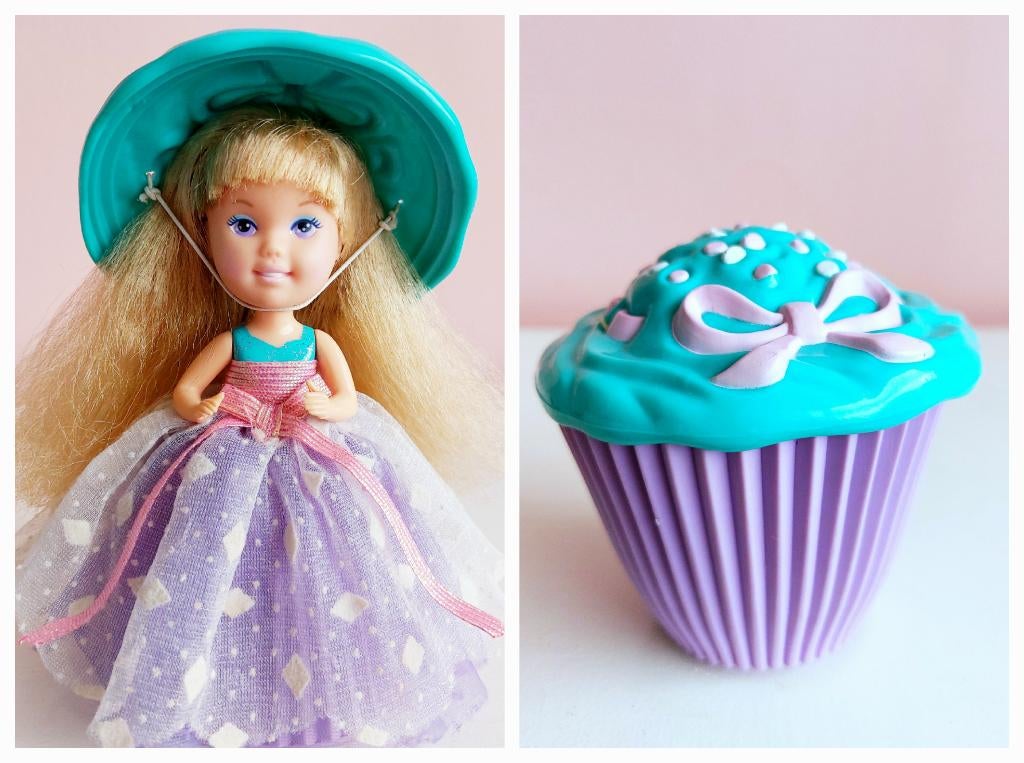 1990's Tonka Cupcakes - Candy Sprinkle Bon Bon Doll pop, Ophalen of Verzenden, Zo goed als nieuw
