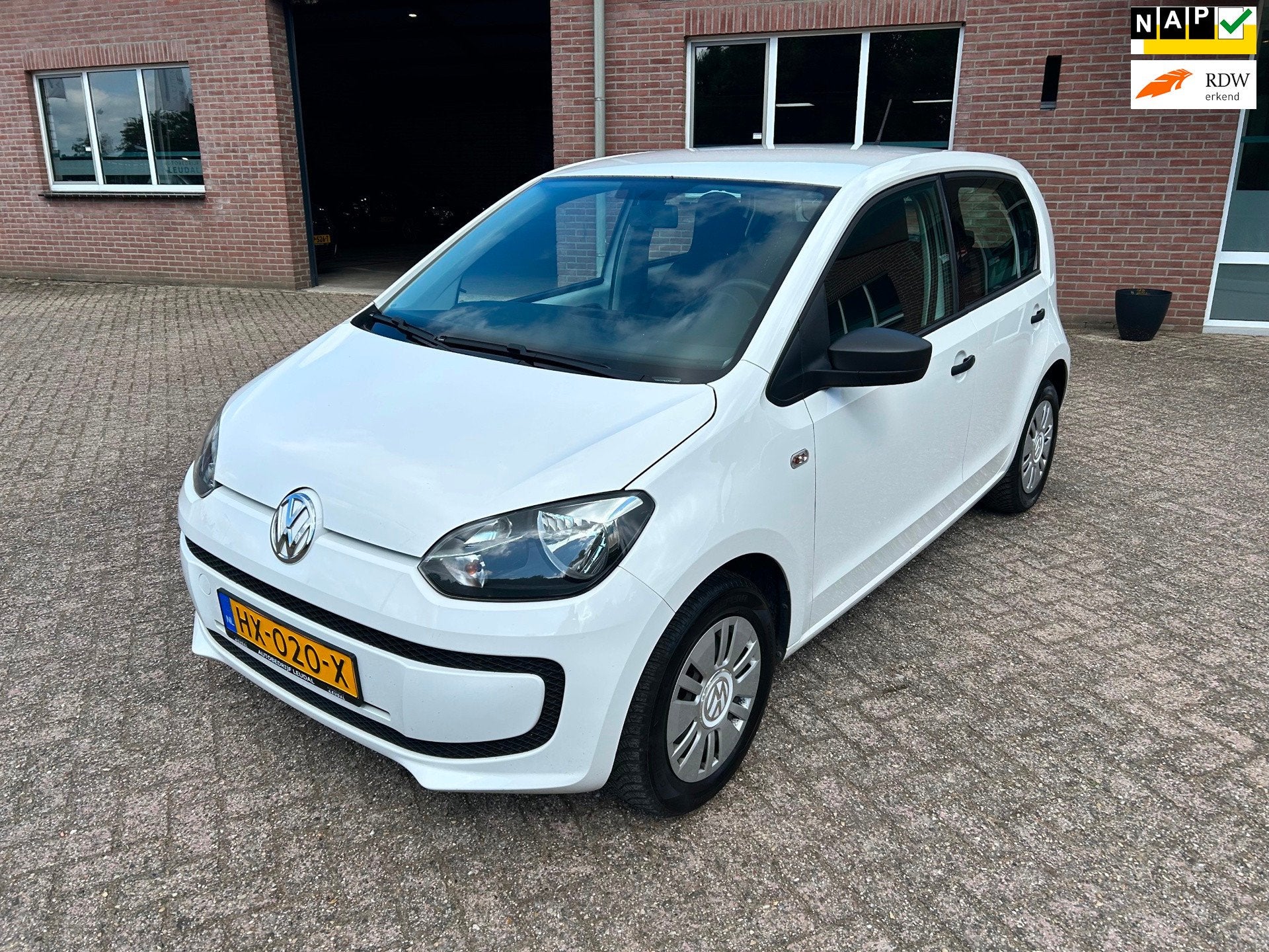 Volkswagen Up! 1.0 take up! BlueMotion // CNG gas // Airco, Auto's, Voorwielaandrijving, CNG (Aardgas), 4 stoelen, Bedrijf