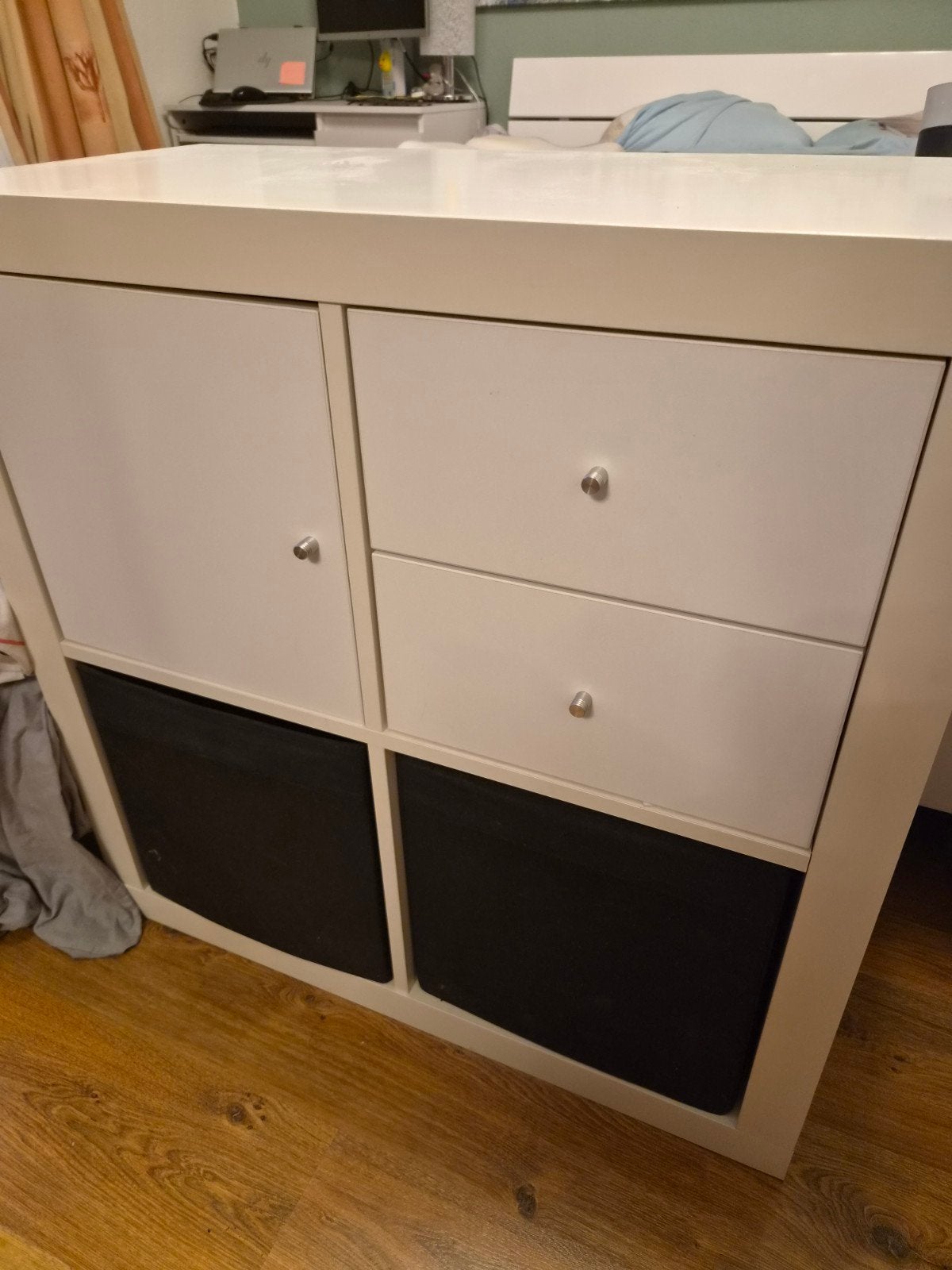 IKEA KALLAX kasten met lades en deurtjes, Ophalen, Gebruikt