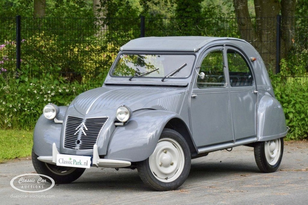 Citroen 2CV type AZ  - ONLINE AUCTION, Gebruikt, 2CV, Bedrijf, Handgeschakeld