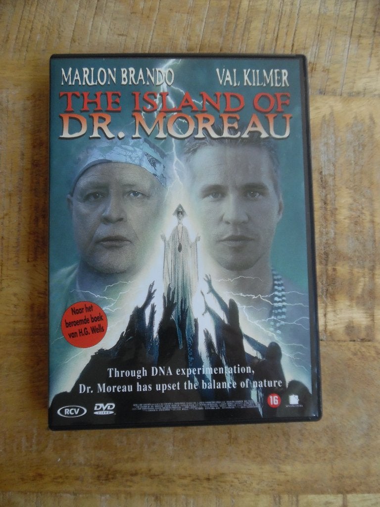 AVONTUUR SPEKTAKEL SF - THE ISLAND OF DR. MOREAU - BRANDO, Alle leeftijden, Ophalen of Verzenden, Gebruikt, Overige gebieden
