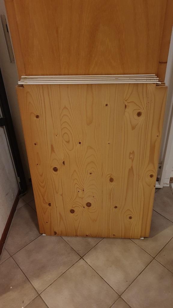 Lundia schappen 80x60 blank gelakt in nette staat, Ophalen, Gebruikt