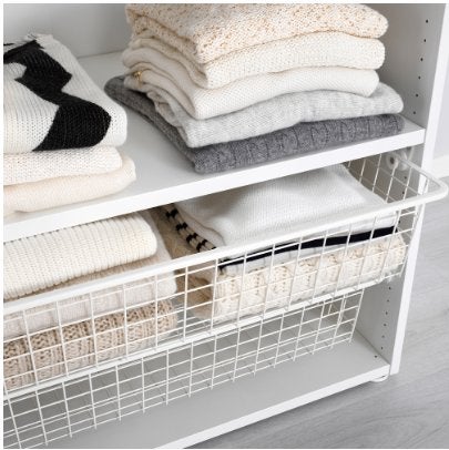 IKEA Draadmand met geleiderails Hjalpa, zie afm., Huis en Inrichting, Ophalen, Zo goed als nieuw, Minder dan 100 cm, Metaal