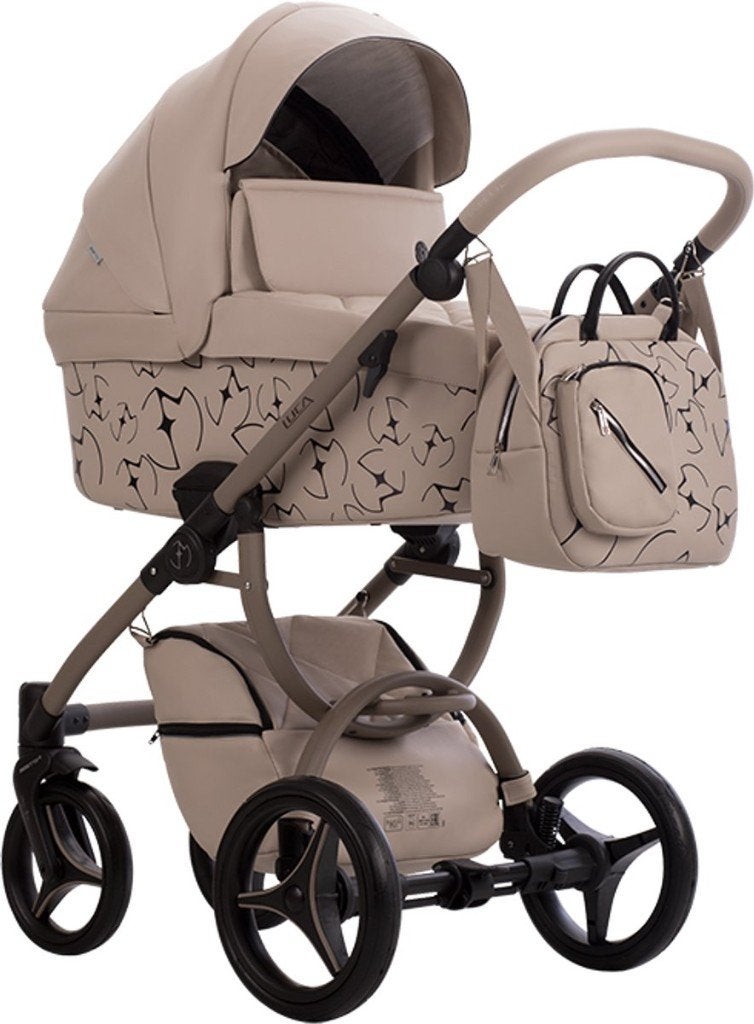 Bebetto x Eva Minge PRO 01 Flexy kinderwagen, Ophalen of Verzenden, Overige merken, Verstelbare duwstang
