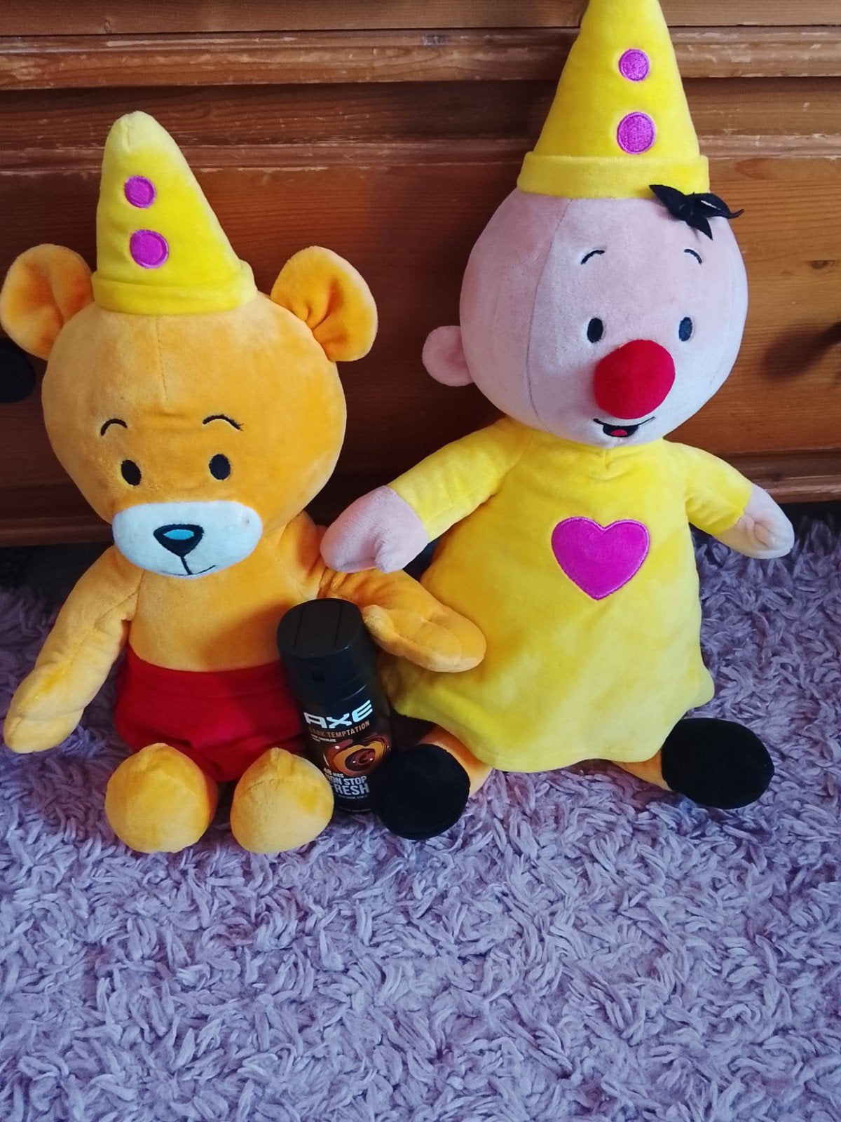 Bumba en Bumbalu knuffels - Zo goed als nieuw in 1 koop € 10, Overige merken, Overige karakters, Overige typen, Ophalen of Verzenden