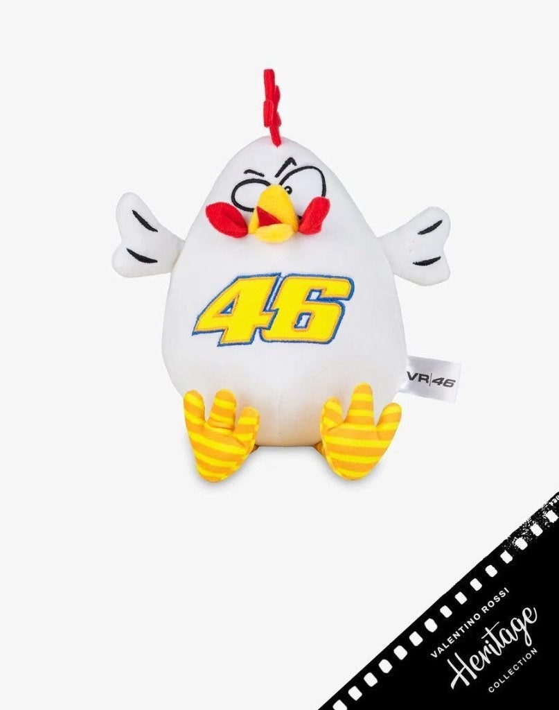 Valentino Rossi heritage knuffel plush toy 15 cm hoog, Kinderen en Baby's, Overige typen, Nieuw, Ophalen of Verzenden, VR Racing Apparel