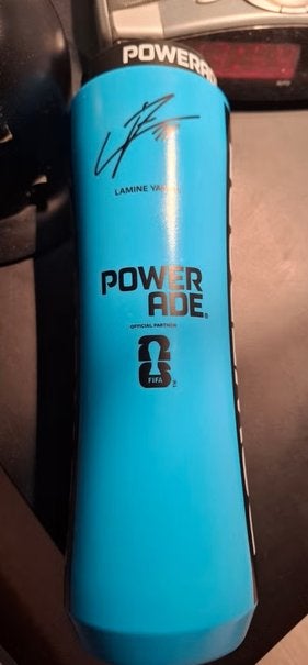 Powerade, Fifa WK Squeeze bottel, Lamine Yamal!, Ophalen of Verzenden, Nieuw, Buitenlandse clubs, Overige typen