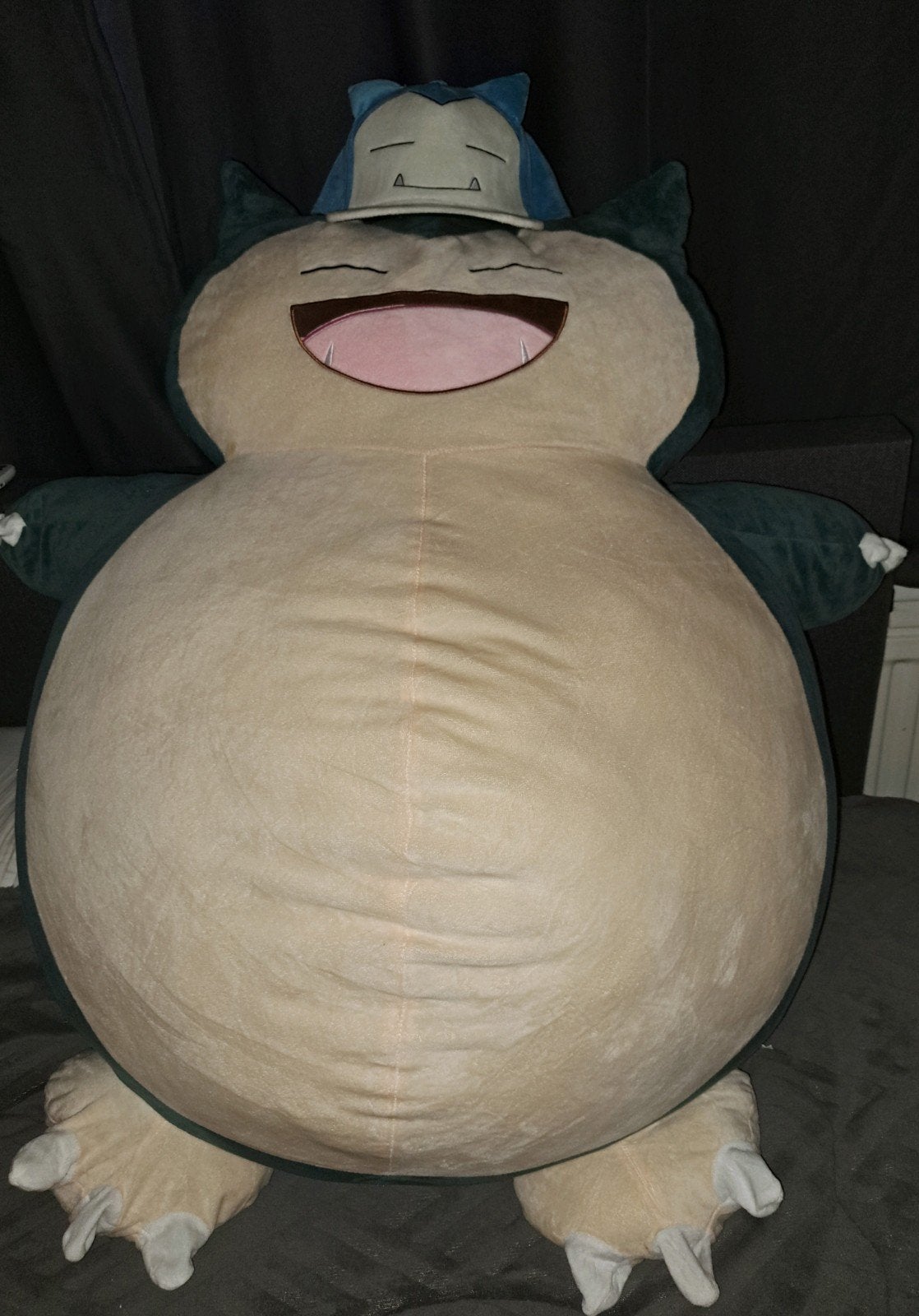 Snorlax knuffel, Ophalen of Verzenden, Zo goed als nieuw, Meerkleurig, Overige typen