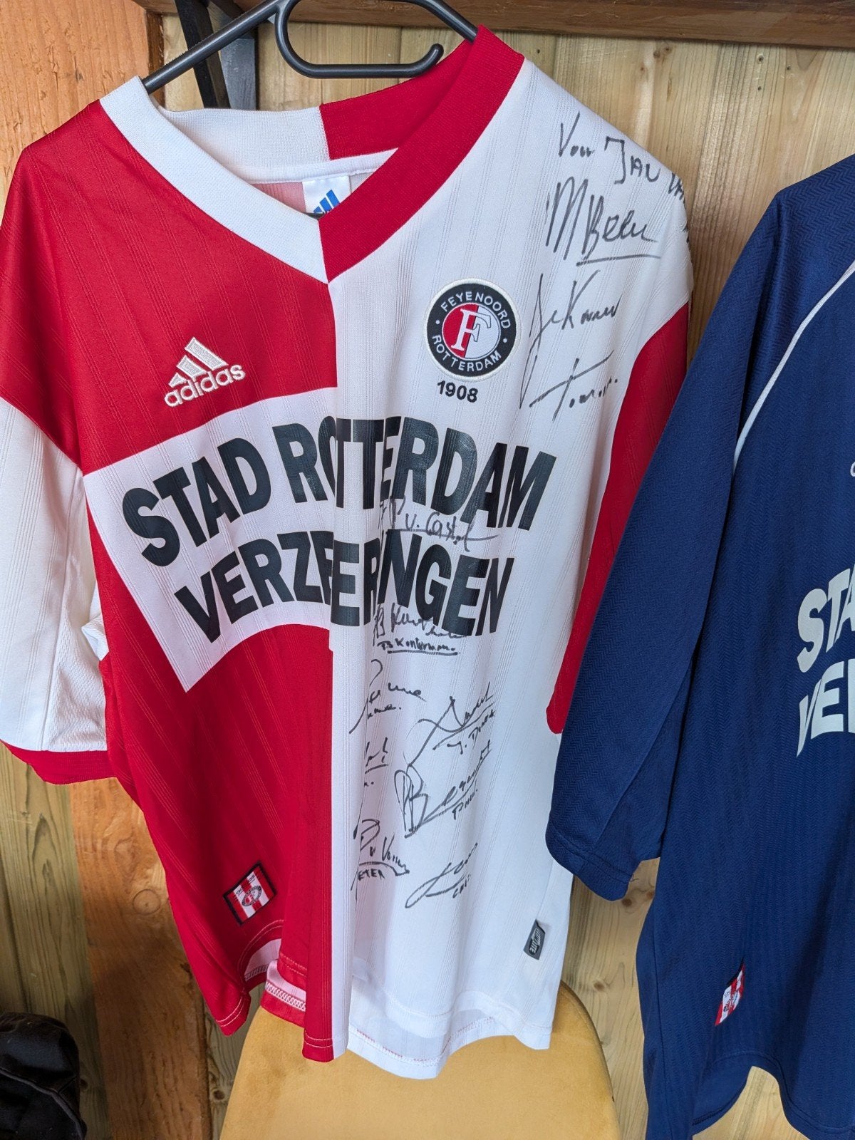 Feyenoord thuisshirt 1999-2000 XL gesigneerd, Ophalen of Verzenden