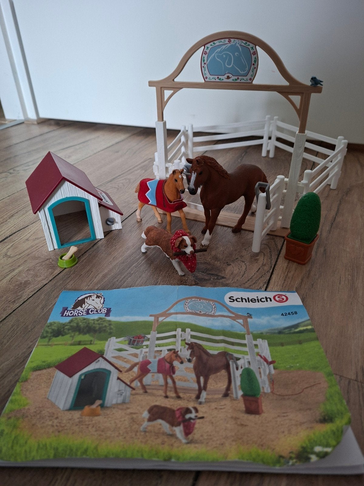 Schleich Horse Club speelset met paarden en hond, Ophalen, Zo goed als nieuw, Jongen of Meisje