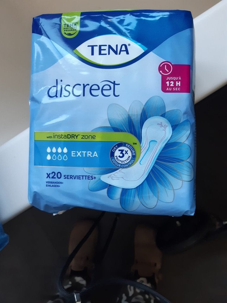 Tena discreet plus en extra plus, Ophalen, Nieuw