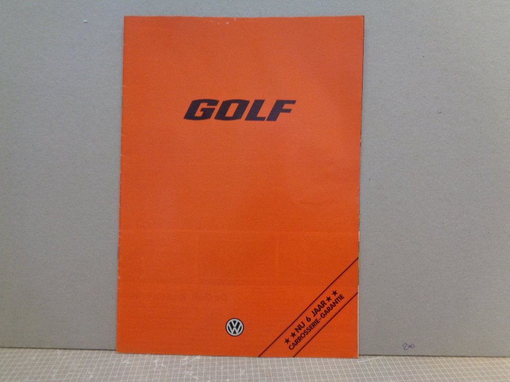 vw golf folder, Ophalen of Verzenden, Zo goed als nieuw, Volkswagen