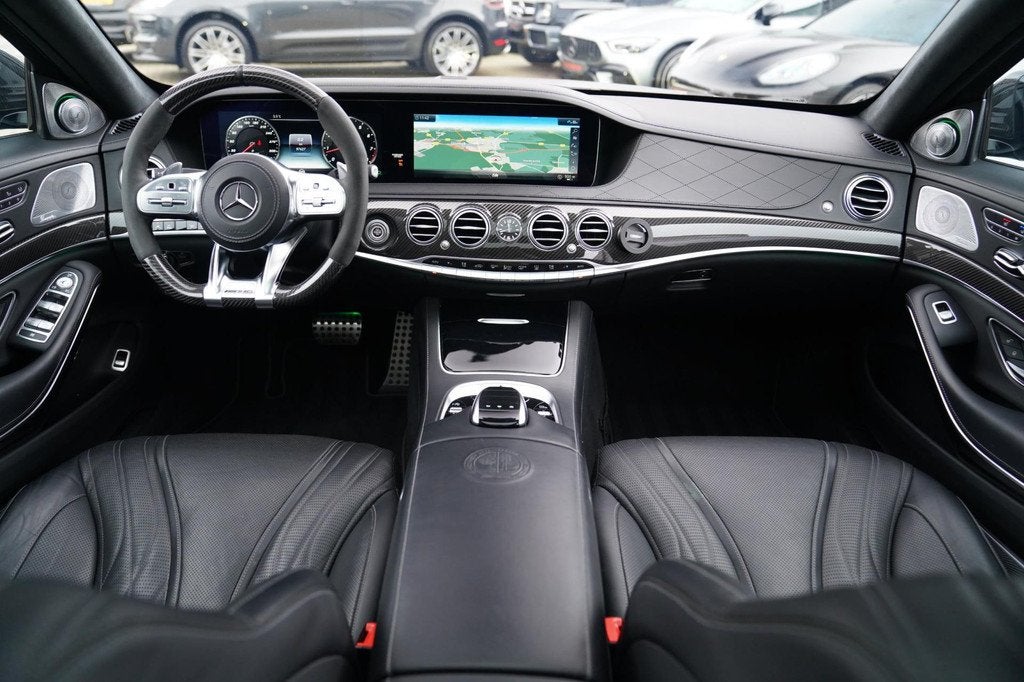 Mercedes-Benz S-klasse AMG 63 4Matic+ Lang Premium Plus | Bu, Automaat, Verblindingsvrij grootlicht, Gebruikt, Zwart