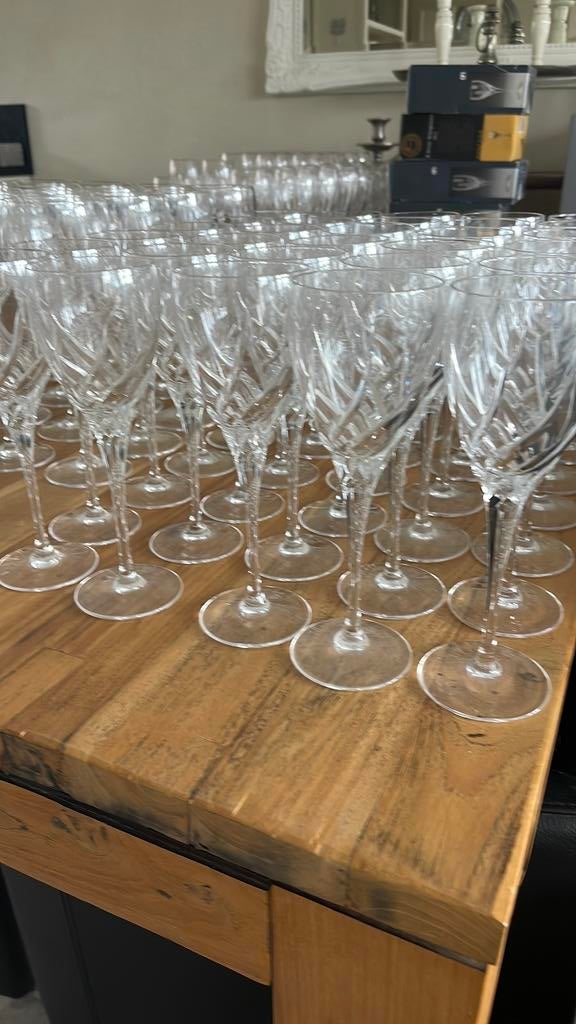 Wedgwood TOSCANE KRISTALLEN glazen, Ophalen of Verzenden, Zo goed als nieuw, Overige typen