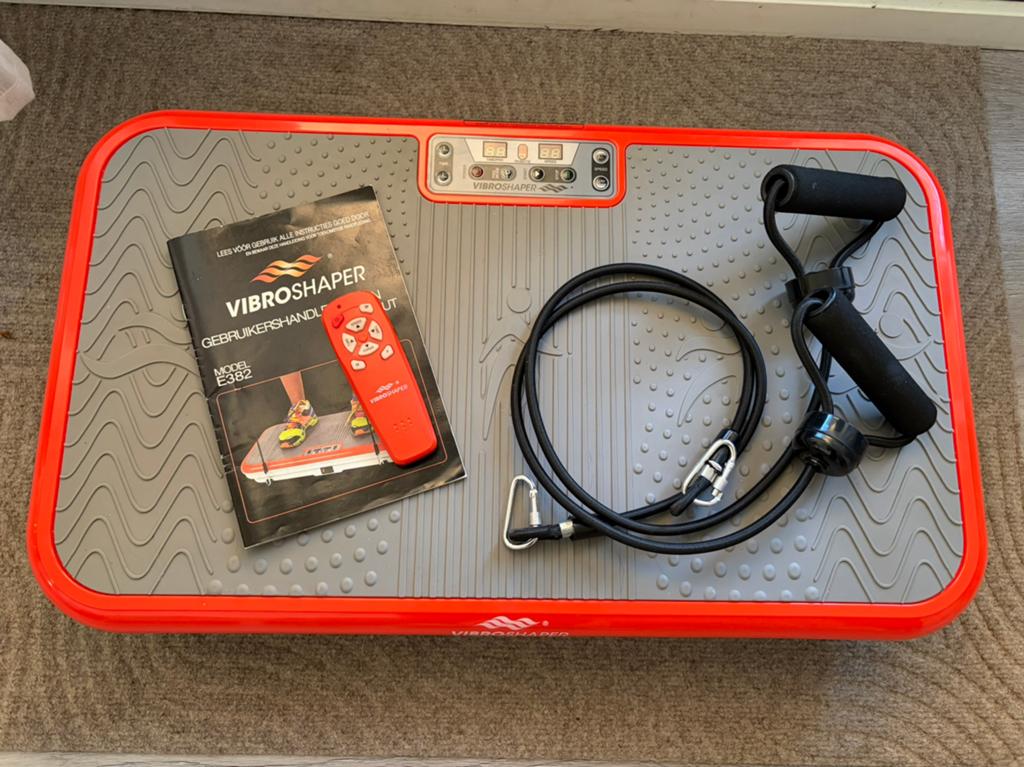 VibroShaper trilplaat vibratie sport workout anti cellulite, Ophalen, Zo goed als nieuw, Trilplaat
