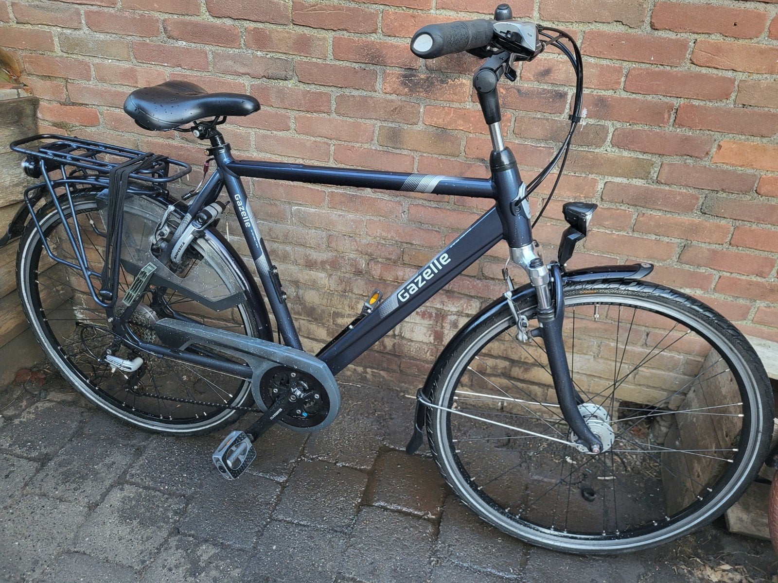 ZGAN Gazelle Orange Trekking24 herenfiets naafdynamo 57cm, Ophalen, Velgrem, Versnellingen, Zo goed als nieuw