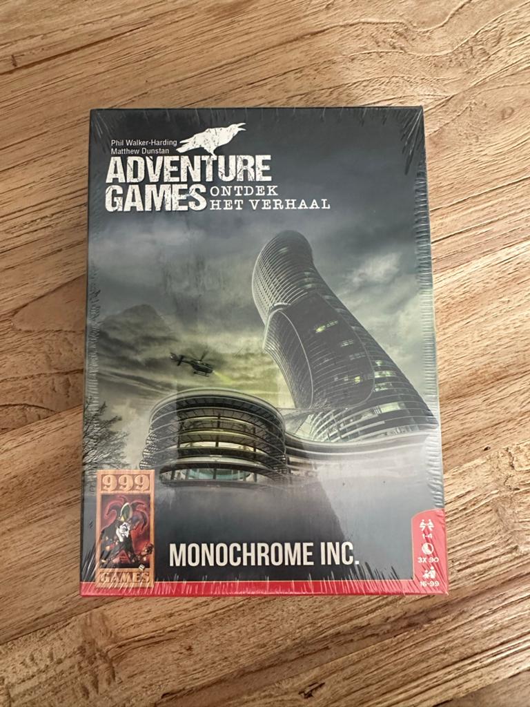 NIEUW: Adventure Games: Monochrome Inc., Een of twee spelers, Ophalen of Verzenden, Nieuw