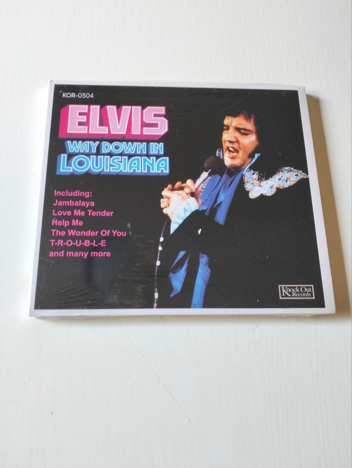 Elvis Presley digipack cd " WAY DOWN IN LOUISIANA ", Cd's en Dvd's, Cd's | Rock, Ophalen of Verzenden, Nieuw in verpakking, Poprock