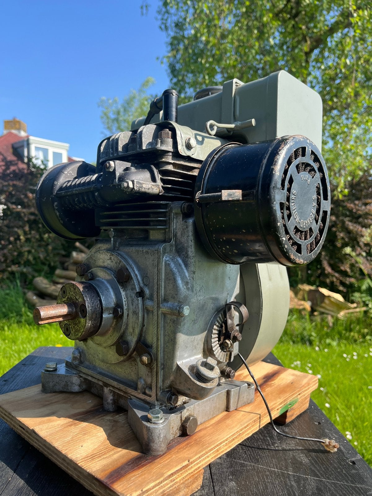 Bernard Moteurs W19 Benzinemotor - Vintage Motor, Ophalen, Gebruikt, Benzinemotor, Minder dan 1400 rpm