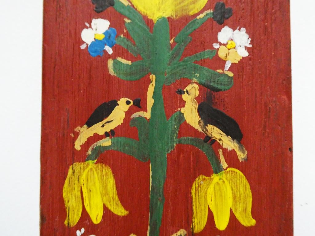 Mangelplank spreuk Wast wit mangell wel of ik sla U op vel, Antiek en Kunst, Ophalen of Verzenden
