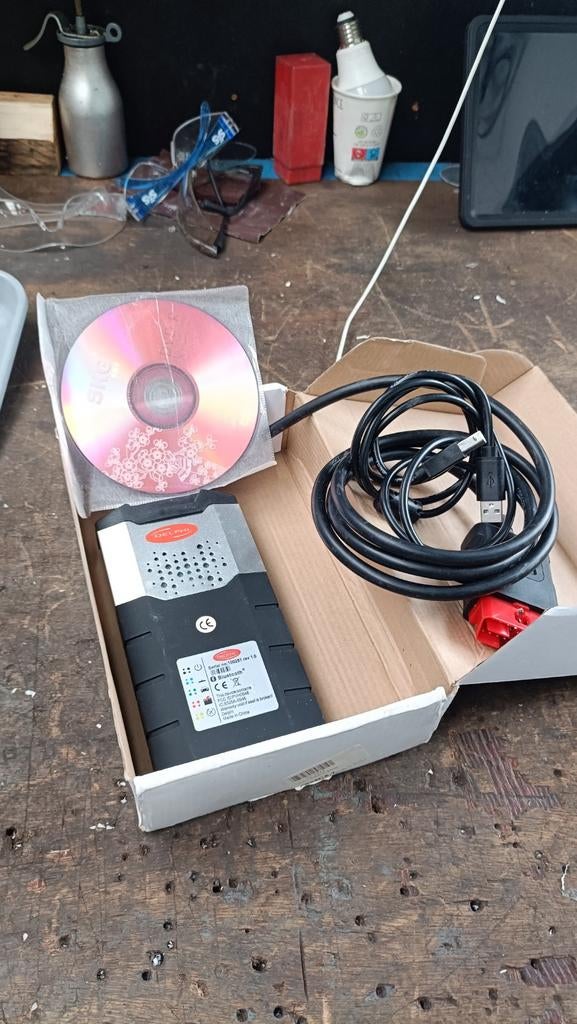 Delphi Diagnose Interface met Software, Ophalen of Verzenden, Gebruikt