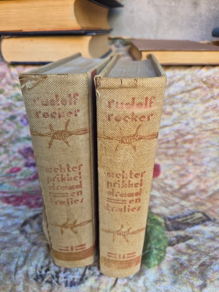 Achter prikkeldraad en tralies - Deel I & II, Boeken, Geschiedenis | Stad en Regio, Ophalen, 19e eeuw, Gelezen