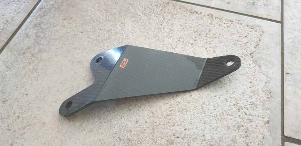 Ktm 1290 superduke R 2014/2019 uitlaat montage deel carbon, Motoren, Ophalen of Verzenden