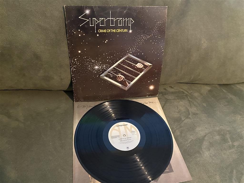 Supertramp crime of the century LP [756], Verzenden, Zo goed als nieuw, 12 inch, Poprock