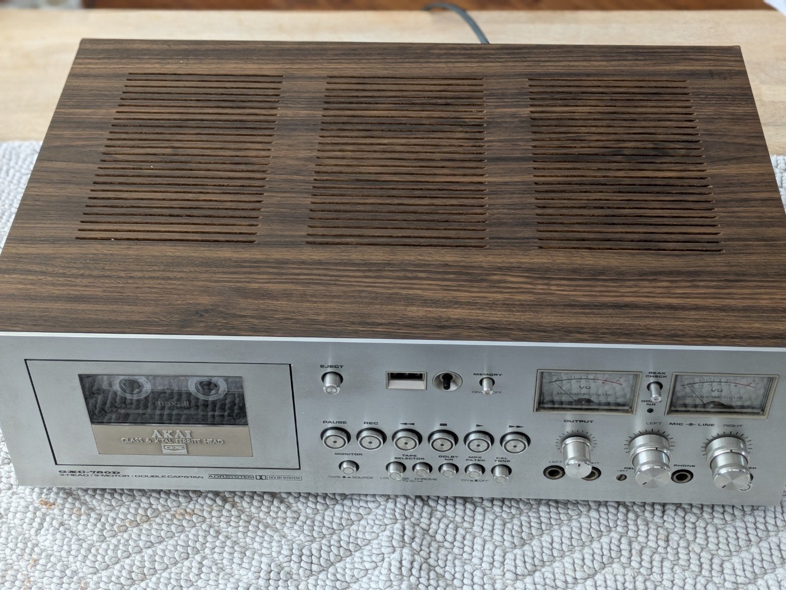 gereviseerde Akai GXC 760D, Ophalen, Enkel, Akai, Tiptoetsen