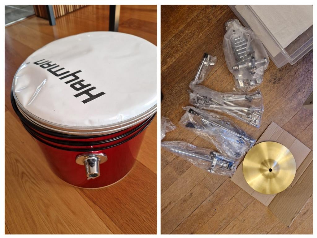 Bassdrum en onderdelen Hayman junior drumstel *nieuw*, Muziek en Instrumenten, Ophalen, Nieuw, Overige merken