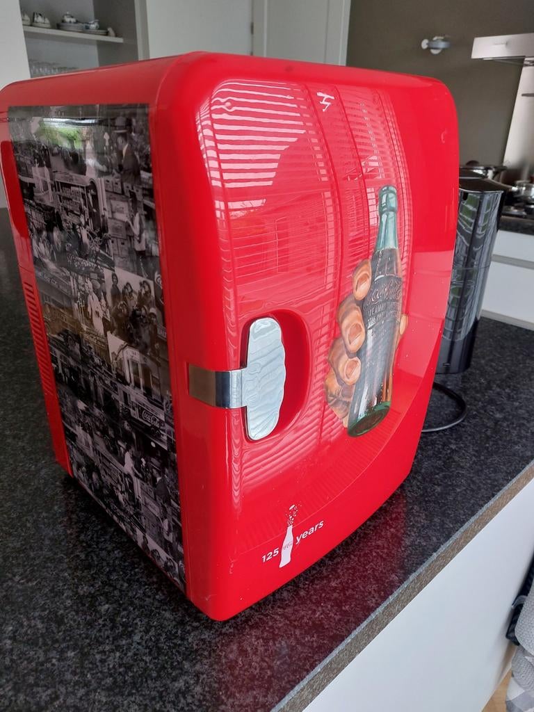 Coca-Cola Mini Koelkast - Draagbaar en Compact, Ophalen of Verzenden, Minder dan 75 liter, Zonder vriesvak, Gebruikt
