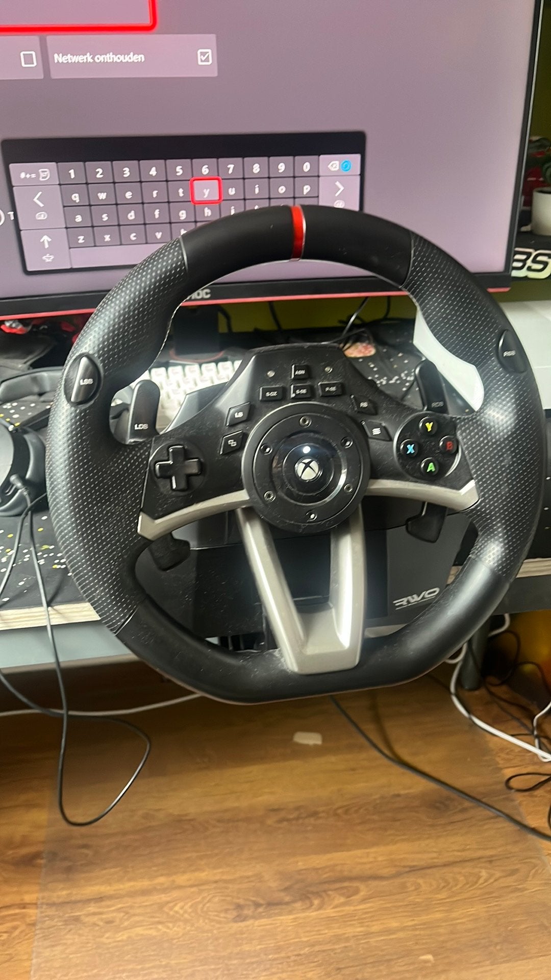 Xbox stuur, Spelcomputers en Games, Ophalen of Verzenden, Zo goed als nieuw