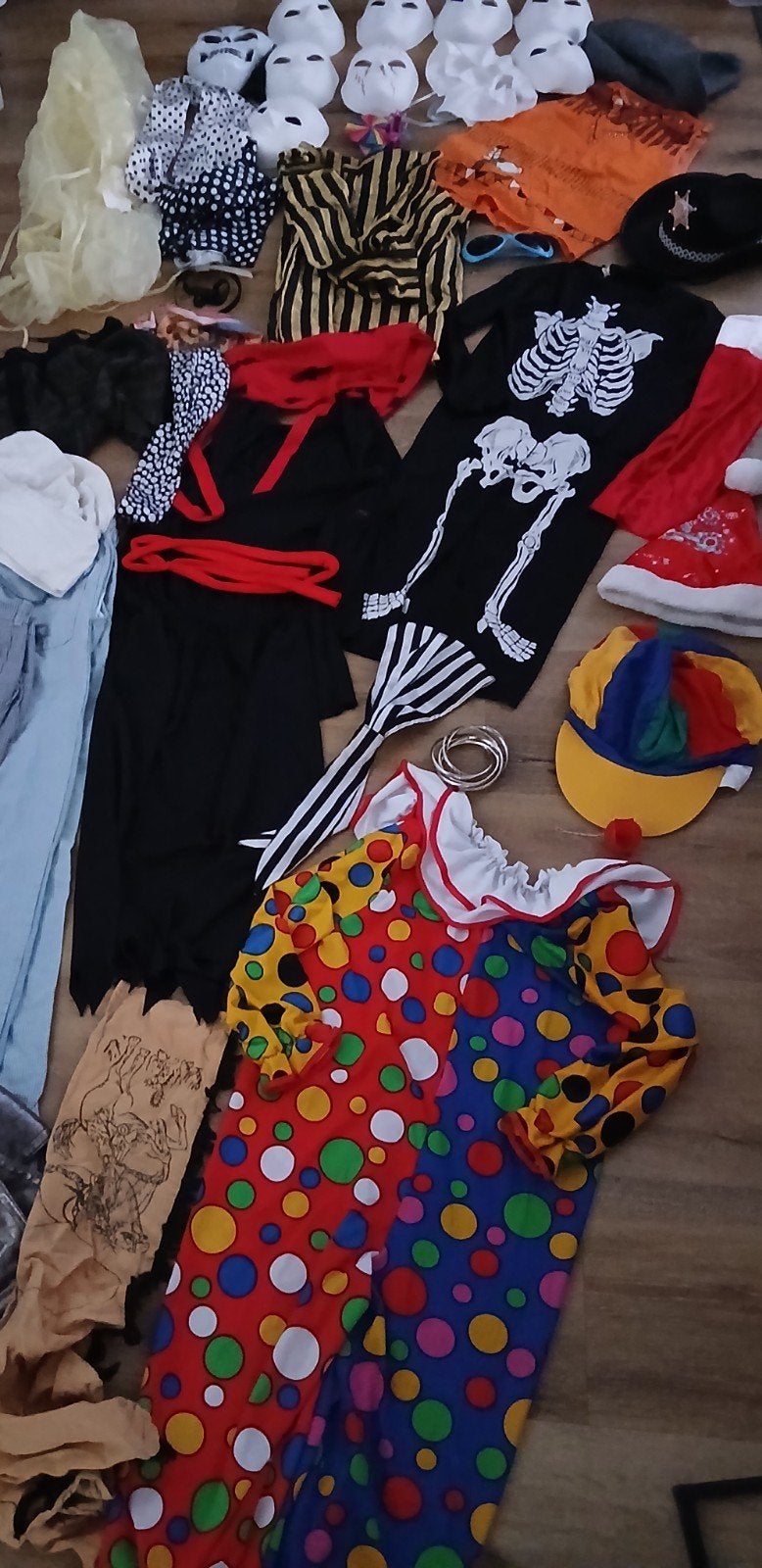 Diverse Verkleedkleding: Klein & Groot Assortiment, Ophalen of Verzenden, Gebruikt