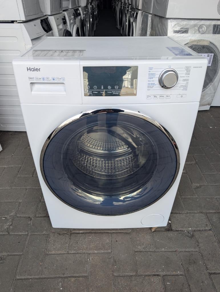 Nette Haier HW80-B14876 wasmachine A+++ 8kg, 1200 tot 1600 toeren, 8 tot 10 kg, Refurbished, Ophalen of Verzenden