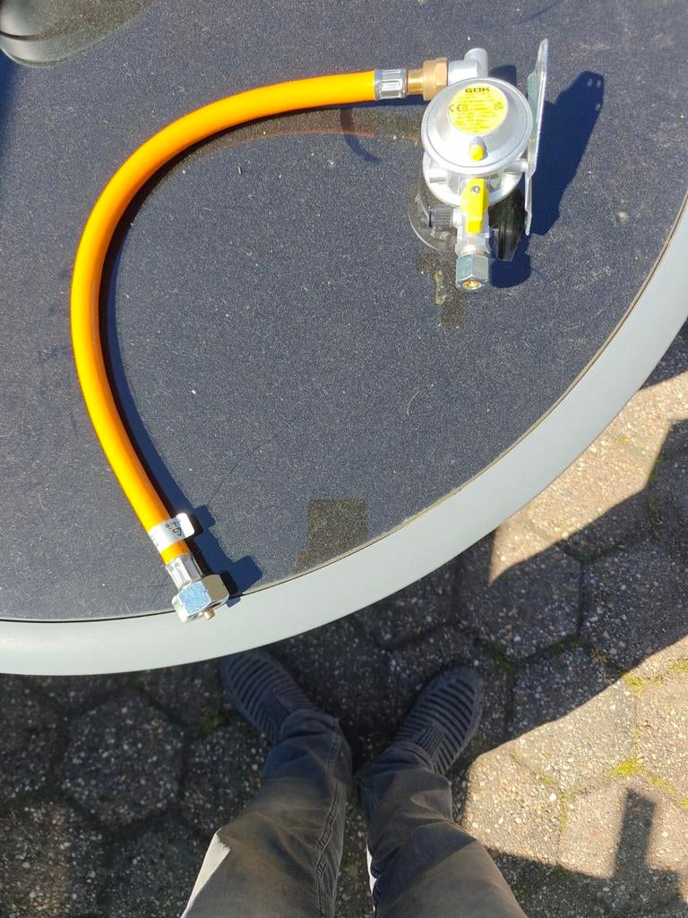 Gasfles reduceer ventiel 30 mbar, Ophalen of Verzenden