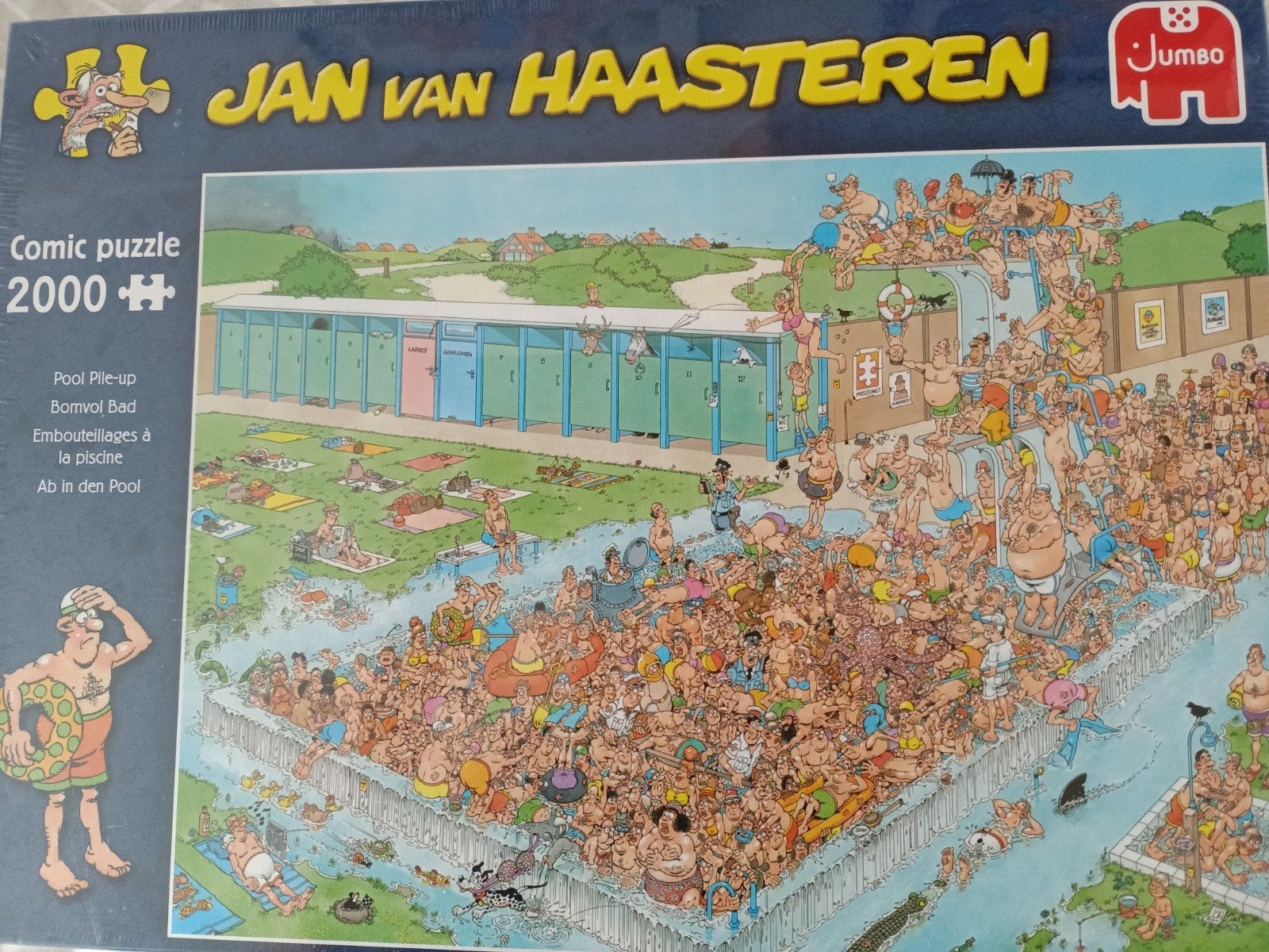 JAN VAN HAASTEREN PUZZEL NIEUW IN FOLIE, Ophalen of Verzenden, Meer dan 1500 stukjes, Nieuw