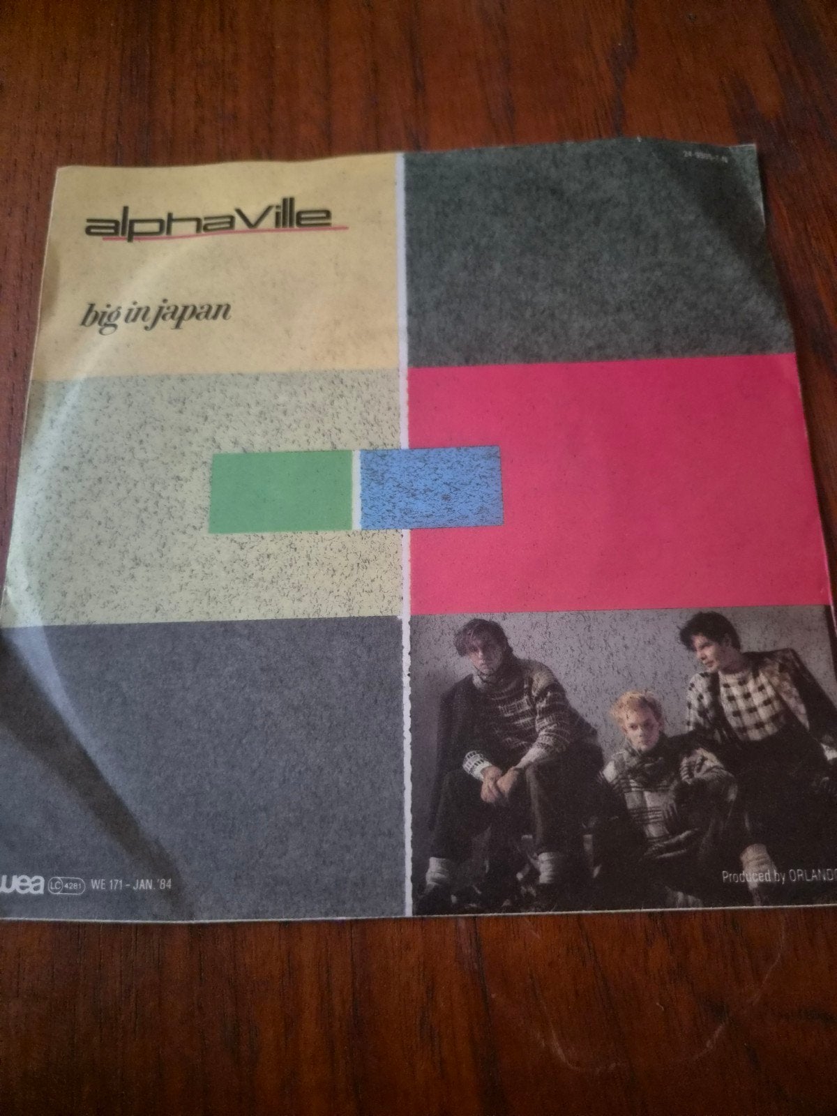Alphaville - Big in Japan (Vinyl Single), Gebruikt, Originele persing, 7 inch, Ophalen of Verzenden