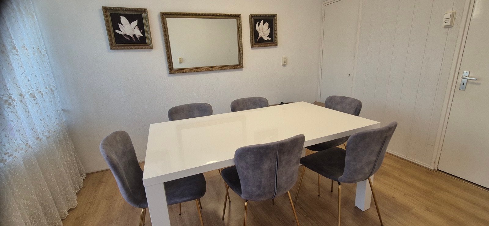 complete woon/ eetkamer set, Overige materialen, Ophalen of Verzenden, Rechthoekig, Overige typen
