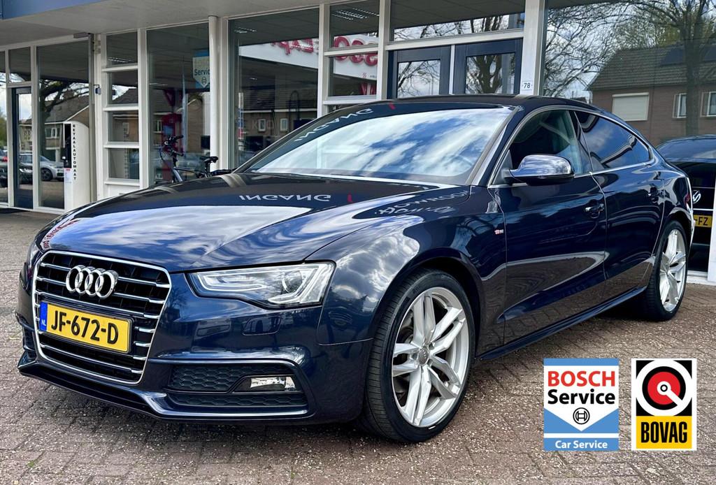 Audi A5 Sportback 1.8 TFSI S-Line Xenon/Led, Climat, Navi, P, Auto's, Audi, Gebruikt, Euro 6, 4 cilinders, Origineel Nederlands
