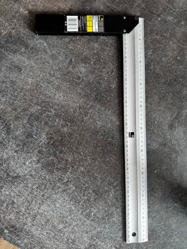 Grote winkelhaak 50cm, Ophalen of Verzenden, Zo goed als nieuw