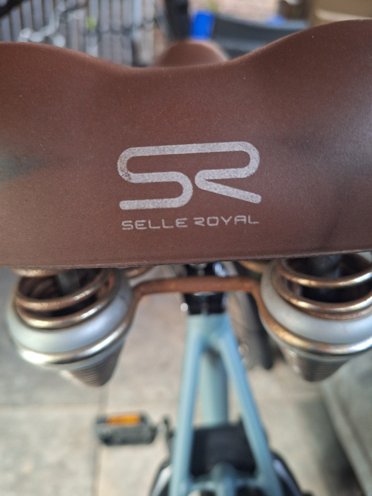 Selle Royal drift Zadel - Comfortabel en Mooie Staat, bruin, Ophalen, Gebruikt, Elektrische fiets, Kunststof
