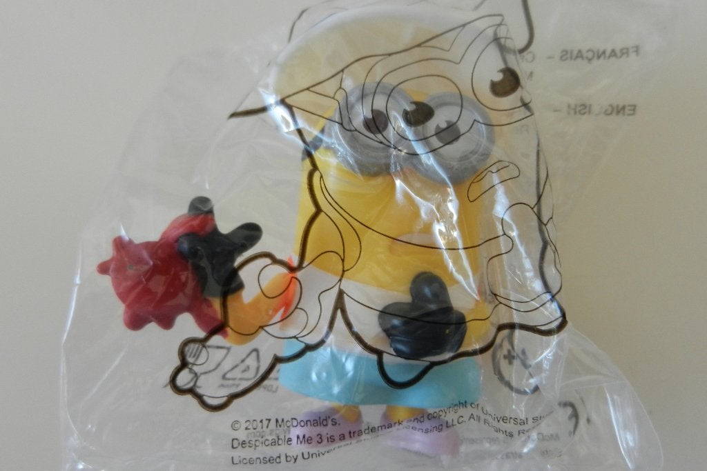 Minion McDonalds Despicable Me 3 - tropenhoed, Ophalen of Verzenden, Nieuw