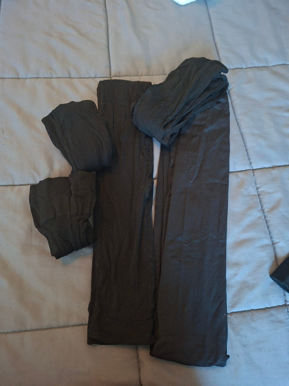 5 paar panty's M, Zwart, Maat 40/42 (M), Ophalen of Verzenden, Zo goed als nieuw