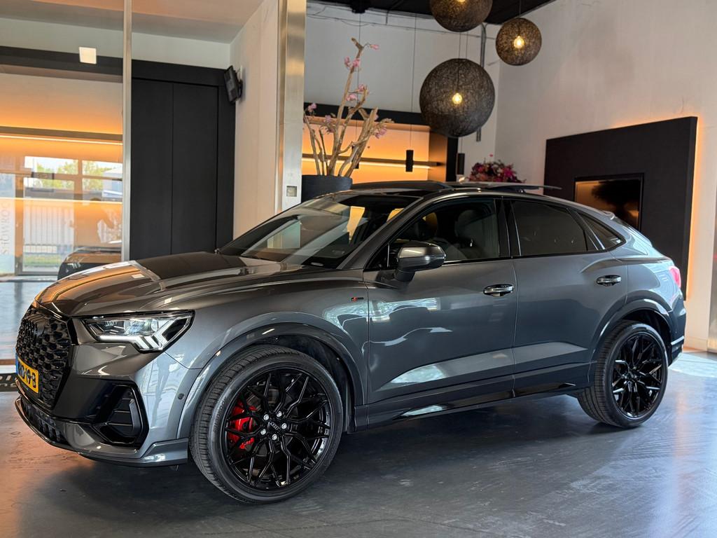 Audi Q3 Sportback 35 TFSI 3X S line Edition Pano Memory 360C, 15 km/l, Zwart, 4 cilinders, 150 pk