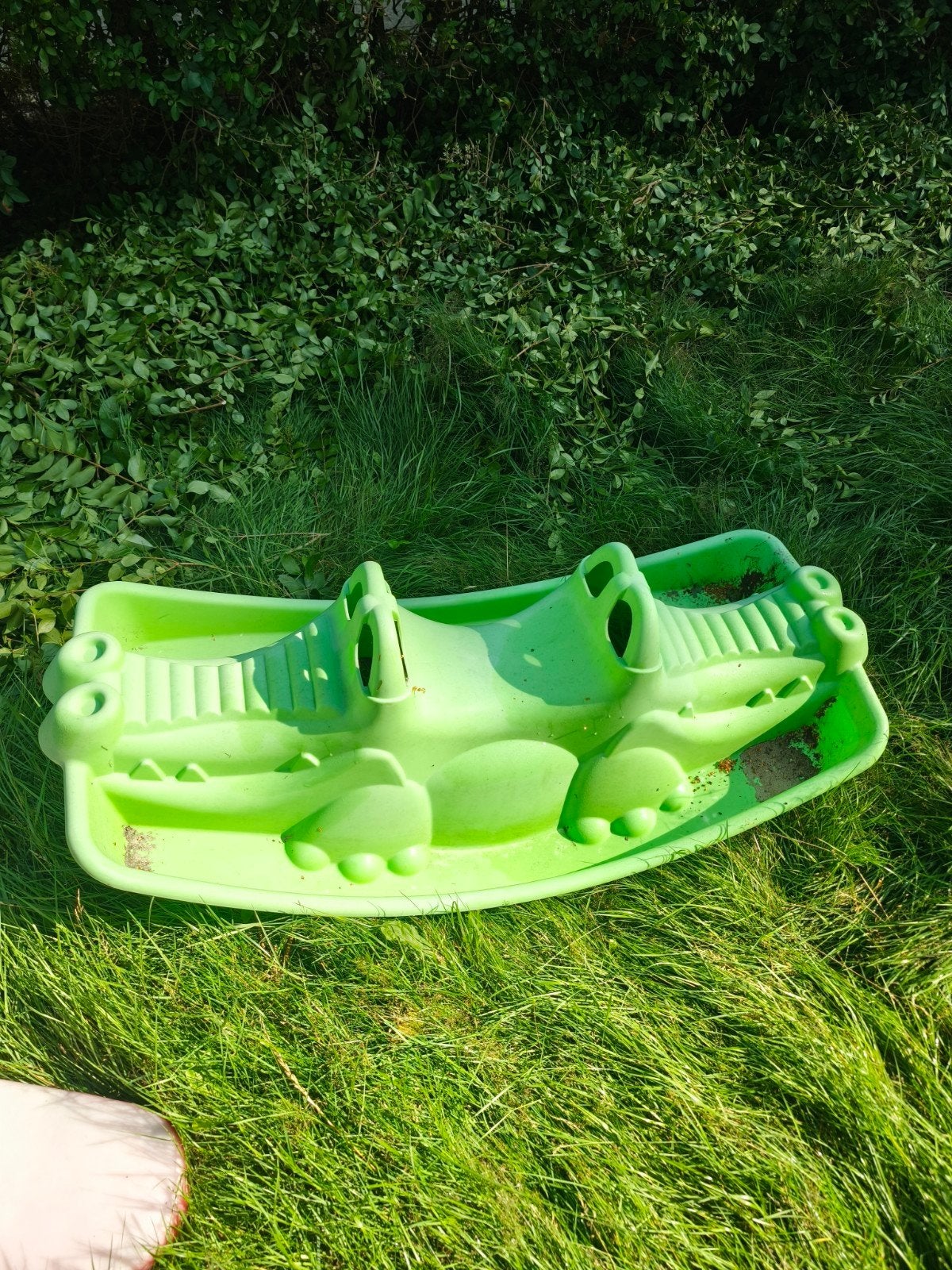 Groene krokodil wipwap voor kinderen, Ophalen, Gebruikt, Overige typen